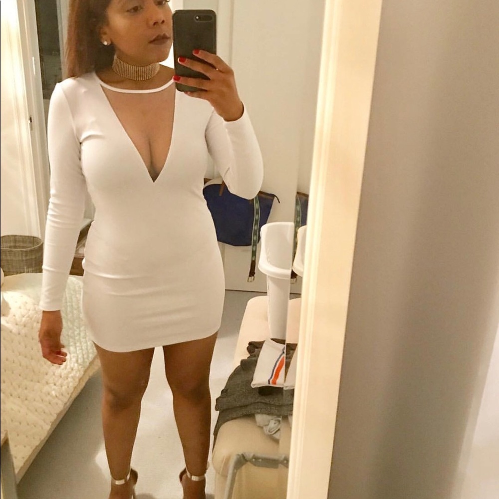 White dress